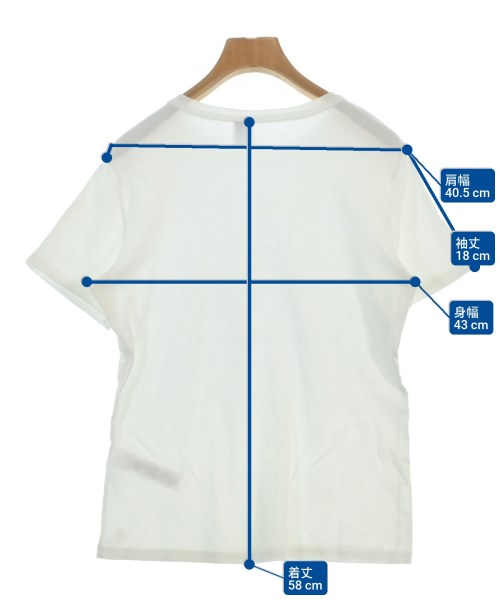PETIT BATEAU（プチバトー）Tシャツ・カットソー 白 サイズ:L レディース/2200675112192