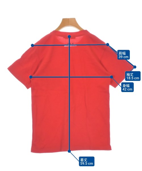PETIT BATEAU（プチバトー）Tシャツ・カットソー 赤 サイズ:XS レディース/2200692684047