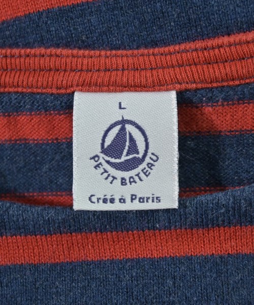 PETIT BATEAU（プチバトー）Tシャツ・カットソー 紺 サイズ:L レディース/2200686797180