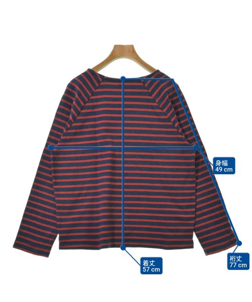 PETIT BATEAU（プチバトー）Tシャツ・カットソー 紺 サイズ:L レディース/2200686797180
