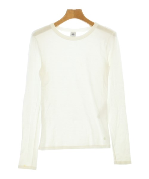 PETIT BATEAU(プチバトー)Tシャツ・カットソー 白 サイズ:XXS/2200697496034