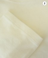 PETIT BATEAU（プチバトー）Tシャツ・カットソー 白 サイズ:XXS レディース/2200697496034