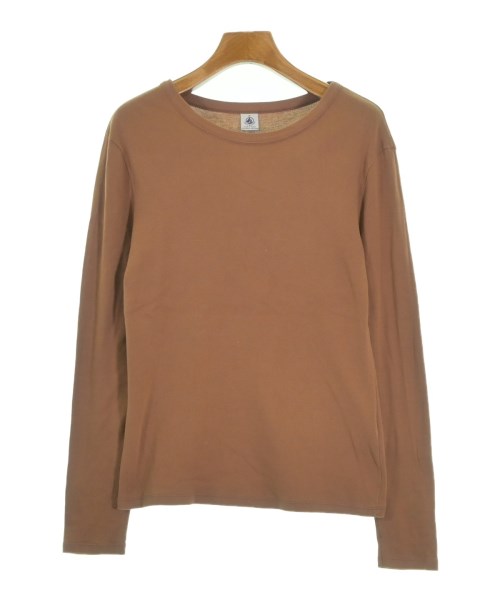 PETIT BATEAU(プチバトー)Tシャツ・カットソー 茶 サイズ:M/2200649564057