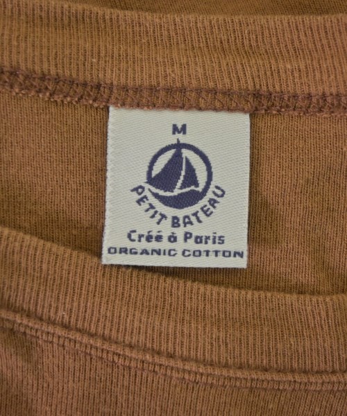 PETIT BATEAU（プチバトー）Tシャツ・カットソー 茶 サイズ:M レディース/2200649564057