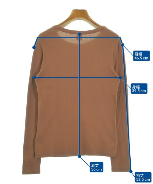 PETIT BATEAU（プチバトー）Tシャツ・カットソー 茶 サイズ:M レディース/2200649564057