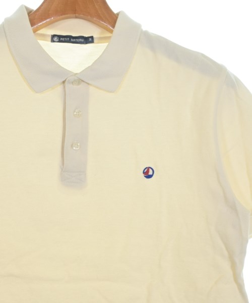 PETIT BATEAU（プチバトー）ポロシャツ 白 サイズ:M メンズ/2200651189095