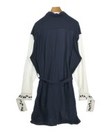 PETIT BATEAU（プチバトー）シャツワンピース 紺 サイズ:2(M位) レディース/2200658099052