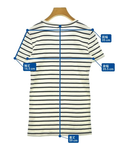 PETIT BATEAU（プチバトー）Tシャツ・カットソー 白 サイズ:XS レディース/2200648497042