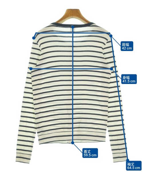 PETIT BATEAU（プチバトー）Tシャツ・カットソー 白 サイズ:L レディース/2200650454149