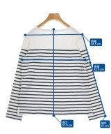 PETIT BATEAU（プチバトー）Tシャツ・カットソー 白 サイズ:S レディース/2200647408056