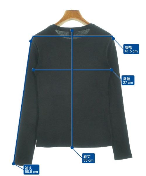 PETIT BATEAU（プチバトー）Tシャツ・カットソー 黒 サイズ:XS レディース/2200647408100