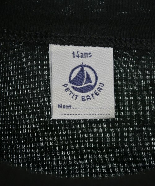 PETIT BATEAU（プチバトー）Tシャツ・カットソー 黒 サイズ:14(XXS位) レディース/2200709268055
