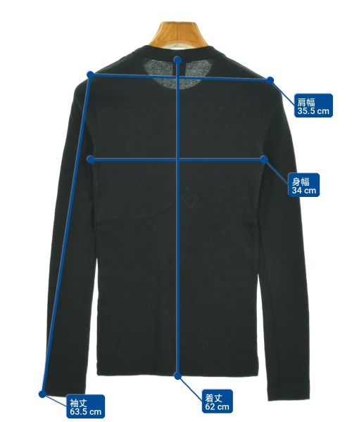PETIT BATEAU（プチバトー）Tシャツ・カットソー 黒 サイズ:14(XXS位) レディース/2200709268055