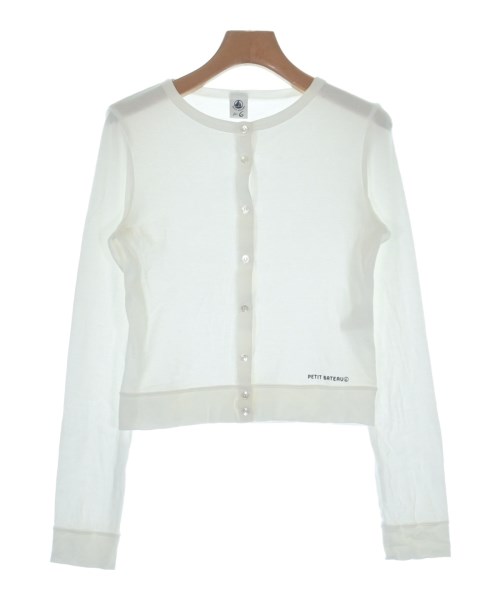 PETIT BATEAU(プチバトー)カーディガン 白 サイズ:-(M位)/2200662384120