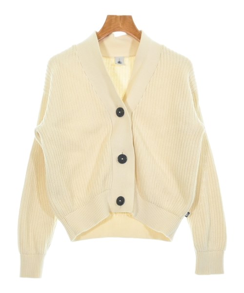 PETIT BATEAU(プチバトー)カーディガン 白 サイズ:XS/2200665755019