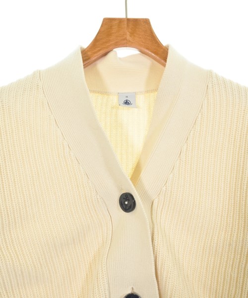 PETIT BATEAU（プチバトー）カーディガン 白 サイズ:XS レディース/2200665755019