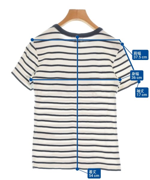 PETIT BATEAU（プチバトー）Tシャツ・カットソー 白 サイズ:XS レディース/2200668389068