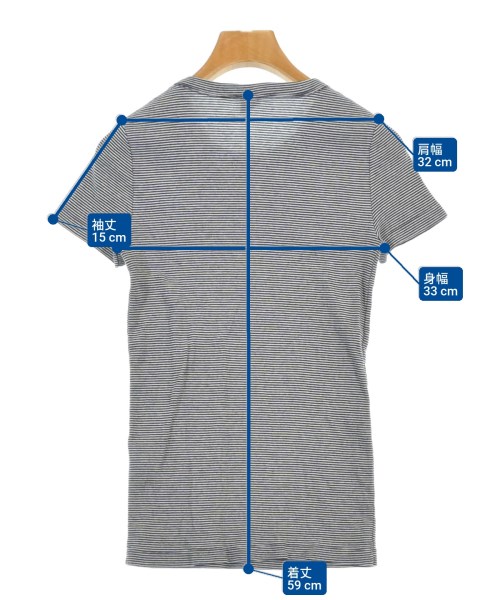 PETIT BATEAU（プチバトー）Tシャツ・カットソー 黒 サイズ:XS レディース/2200667100046