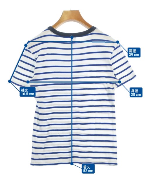 PETIT BATEAU（プチバトー）Tシャツ・カットソー 白 サイズ:XS レディース/2200668054058