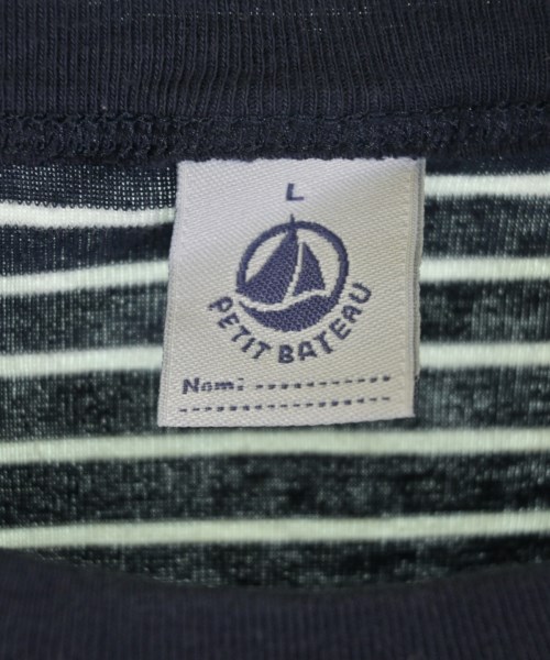 PETIT BATEAU（プチバトー）Tシャツ・カットソー 紺 サイズ:L レディース/2200717751044