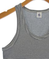 PETIT BATEAU（プチバトー）タンクトップ 黒 サイズ:M レディース/2200722221105