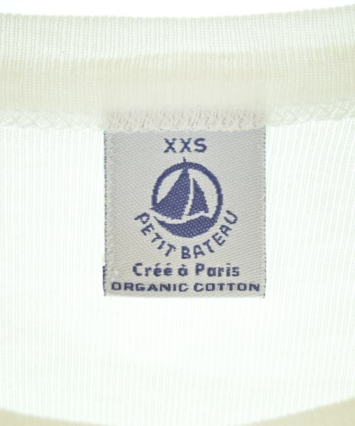 PETIT BATEAU（プチバトー）Tシャツ・カットソー 白 サイズ:XXS レディース/2200721279046