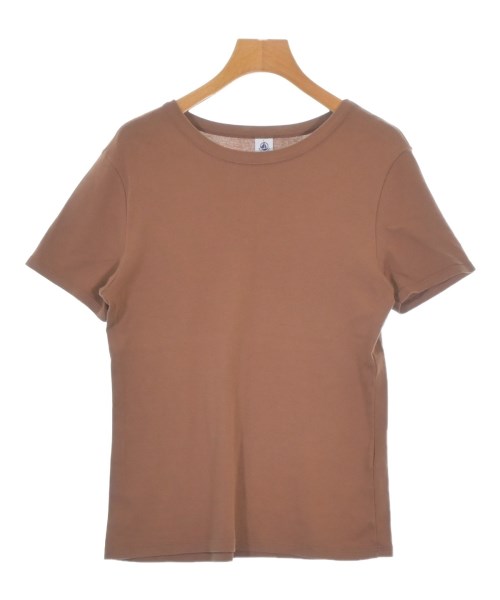 PETIT BATEAU(プチバトー)Tシャツ・カットソー 茶 サイズ:L/2200677970042