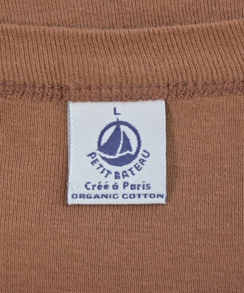 PETIT BATEAU（プチバトー）Tシャツ・カットソー 茶 サイズ:L レディース/2200677970042