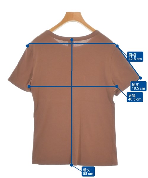 PETIT BATEAU（プチバトー）Tシャツ・カットソー 茶 サイズ:L レディース/2200677970042
