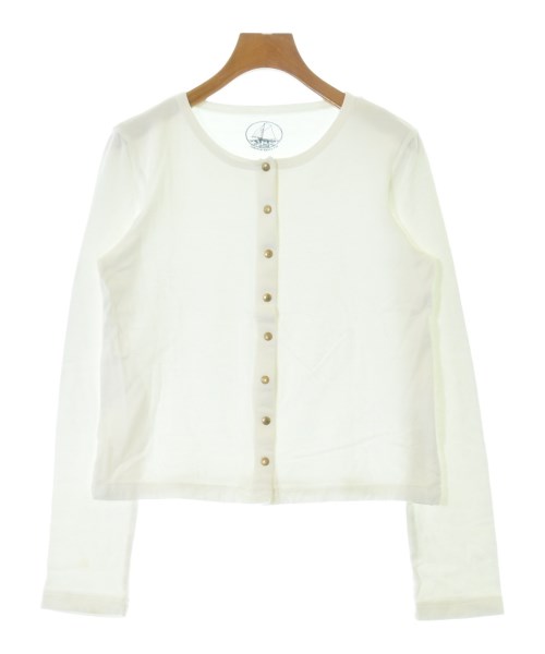 PETIT BATEAU(プチバトー)カーディガン 白 サイズ:S/2200681323032