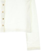 PETIT BATEAU（プチバトー）カーディガン 白 サイズ:S レディース/2200681323032