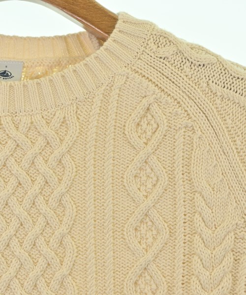 PETIT BATEAU（プチバトー）ニット・セーター 白 サイズ:S レディース/2200680636072