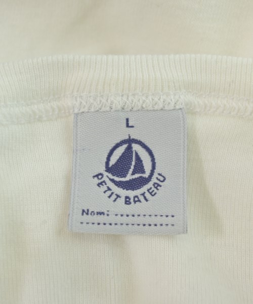 PETIT BATEAU（プチバトー）Tシャツ・カットソー 白 サイズ:L レディース/2200685444047