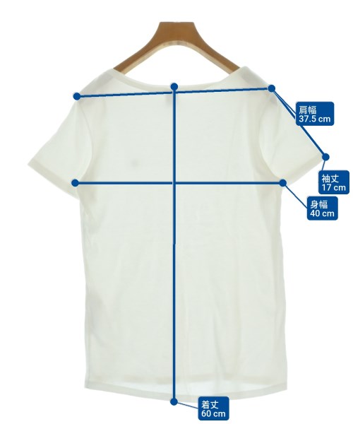 PETIT BATEAU（プチバトー）Tシャツ・カットソー 白 サイズ:L レディース/2200685444047