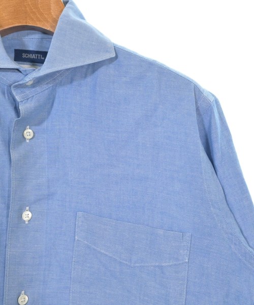 SCHIATTI（スキャッティー）カジュアルシャツ 青 サイズ:S メンズ/2200621462012
