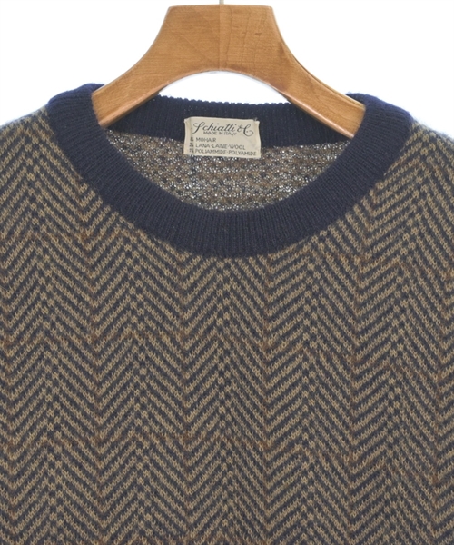 SCHIATTI（スキャッティー）ニット・セーター 茶 サイズ:S メンズ/2200625783052
