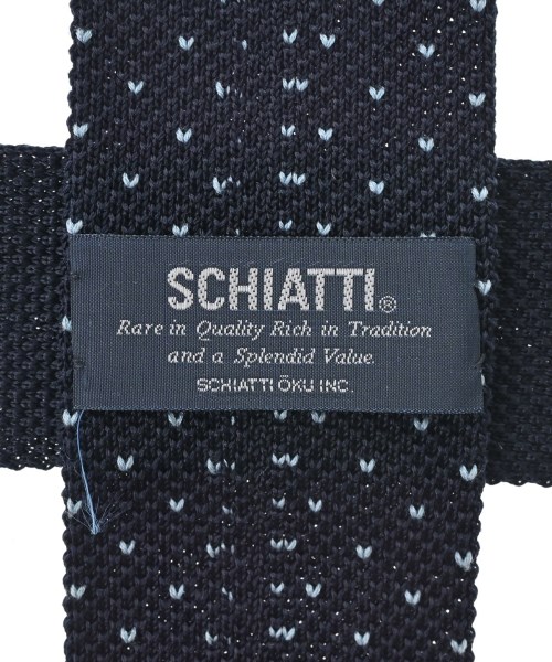 SCHIATTI（スキャッティー）ネクタイ 紺 サイズ:- メンズ/2200675903066