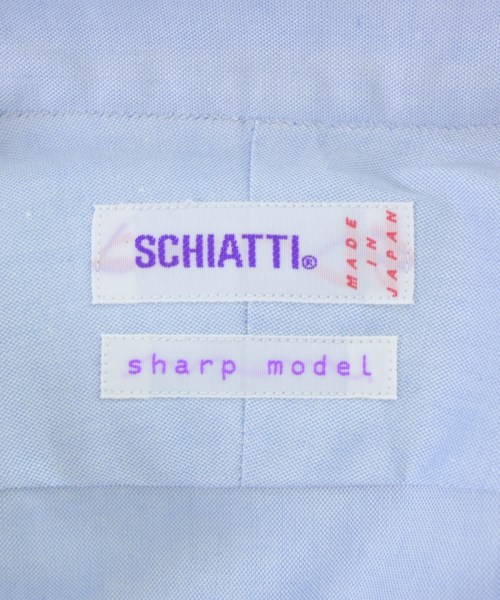 SCHIATTI（スキャッティー）ドレスシャツ 青 サイズ:38(S位) メンズ/2200694714155