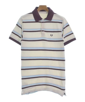 希少 イタリア製 FRED PERRY サンプル品 ボーダー ポロシャツ
