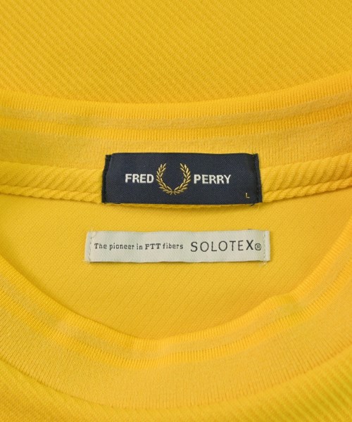 FRED PERRY（フレッドペリー）Tシャツ・カットソー 黄 サイズ:L メンズ/2200635857019