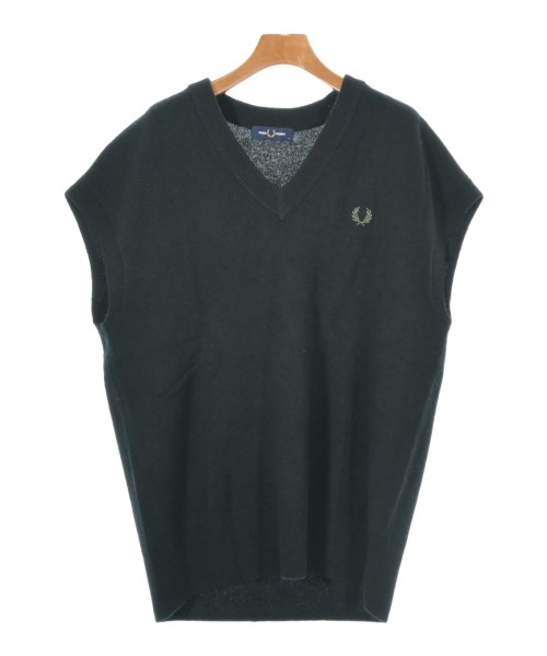 FRED PERRY（フレッドペリー）ベスト 黒 サイズ:L メンズ/2200637229395