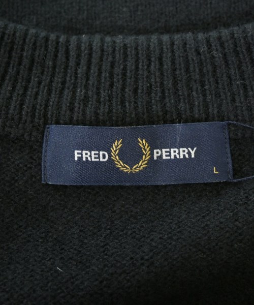 FRED PERRY（フレッドペリー）ベスト 黒 サイズ:L メンズ/2200637229395