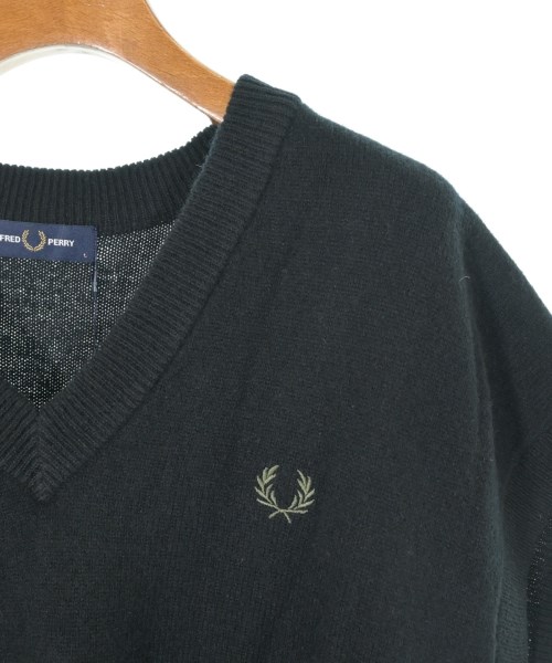 FRED PERRY（フレッドペリー）ベスト 黒 サイズ:L メンズ/2200637229395