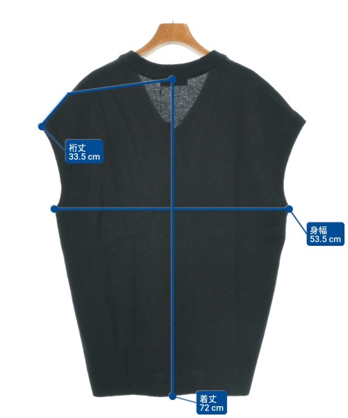 FRED PERRY（フレッドペリー）ベスト 黒 サイズ:L メンズ/2200637229395