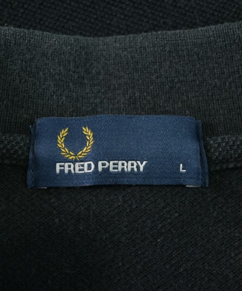 FRED PERRY（フレッドペリー）ポロシャツ 黒 サイズ:L メンズ/2200640282028