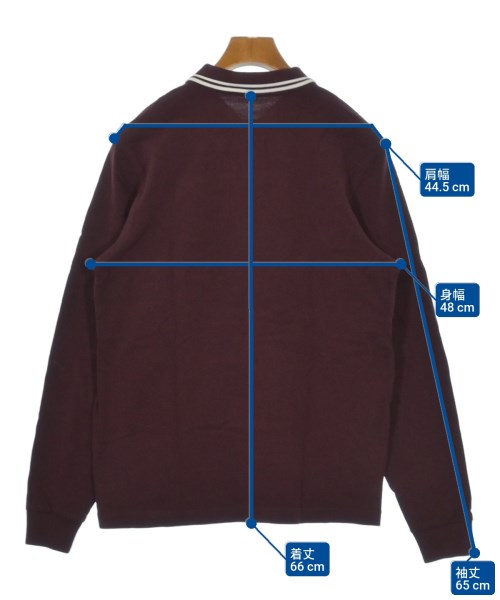 FRED PERRY（フレッドペリー）ポロシャツ 赤 サイズ:M メンズ/2200642096029