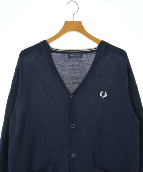 FRED PERRY（フレッドペリー）カーディガン 紺 サイズ:L メンズ/2200642571052