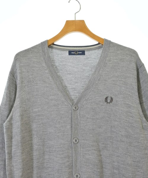 FRED PERRY（フレッドペリー）カーディガン グレー サイズ:L メンズ/2200642571069