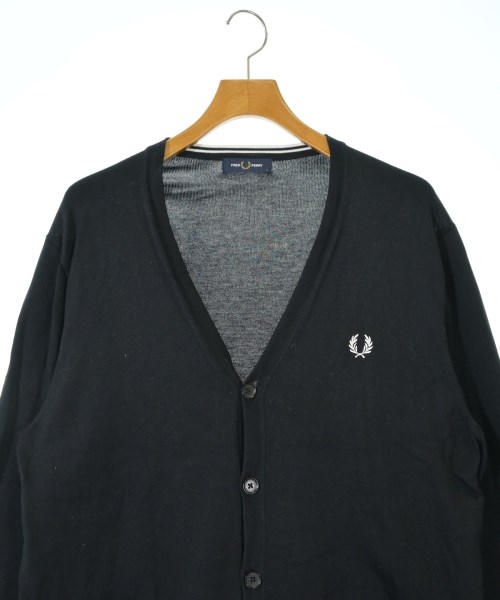 FRED PERRY（フレッドペリー）カーディガン 黒 サイズ:L メンズ/2200642571076
