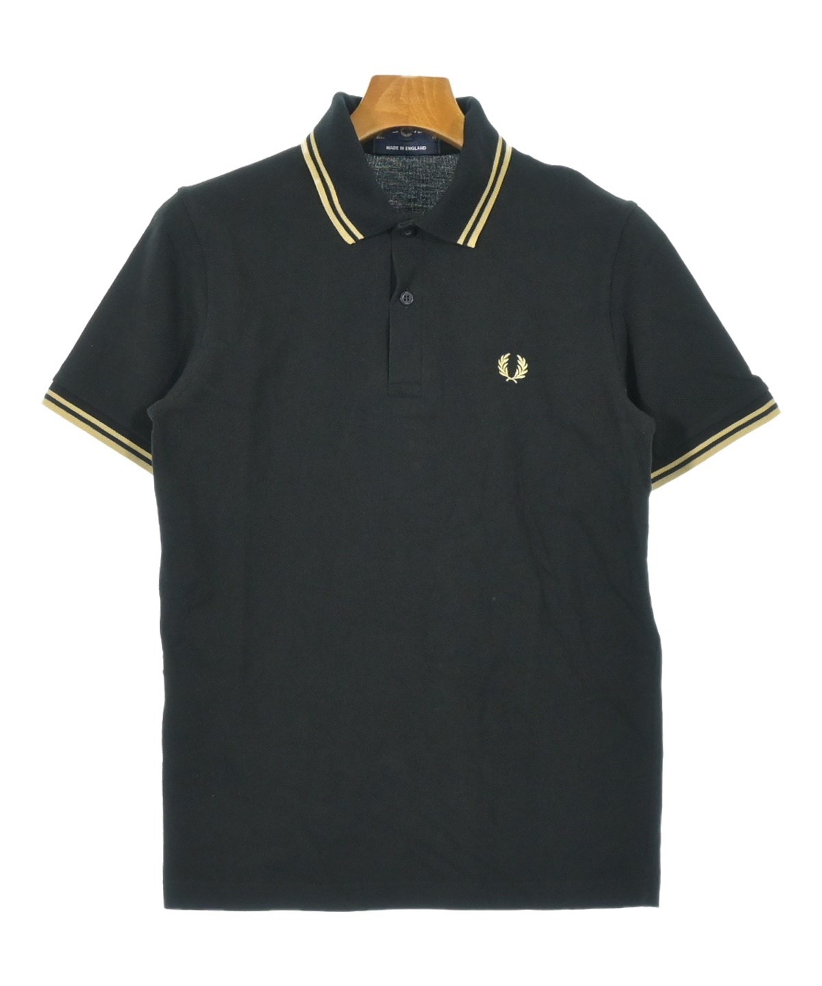 FRED PERRY フレッドペリー ポロシャツ ブラック FRED PERRY(フレッドペリー)ポロシャツ 黒 サイズ:38(S位